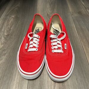 Red Vans